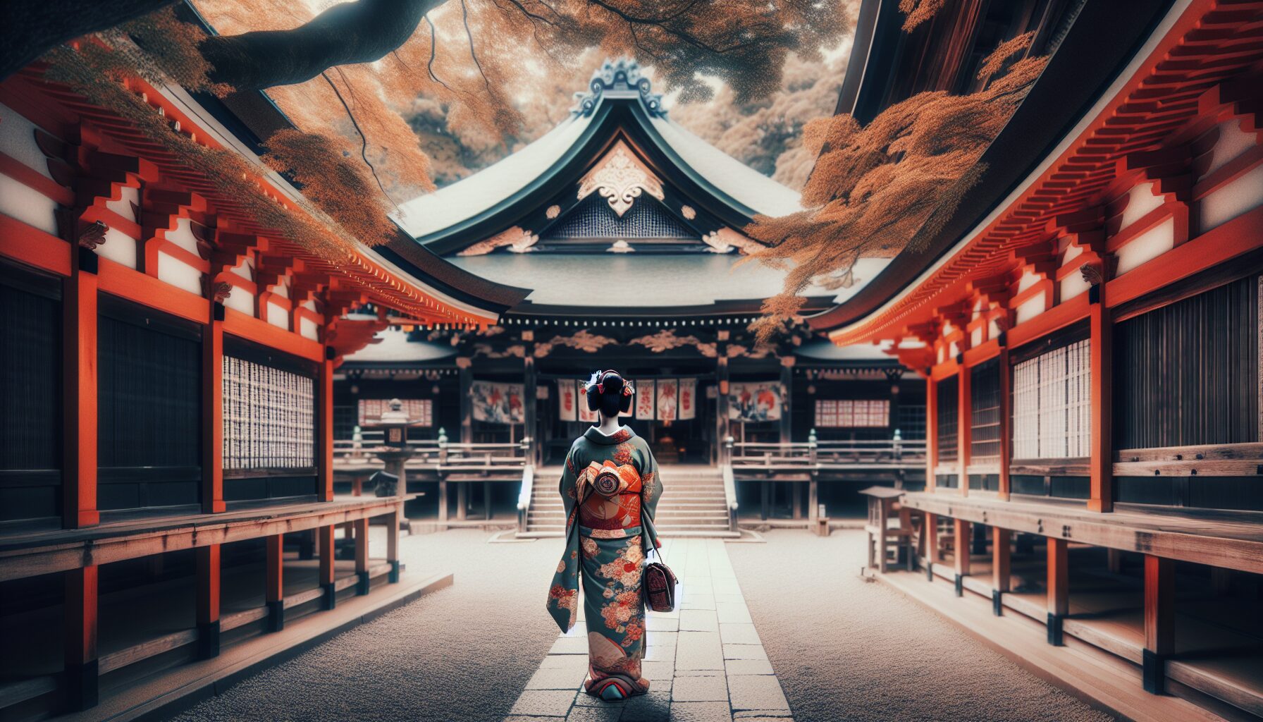 和服　日本人　京都　神社 image 4